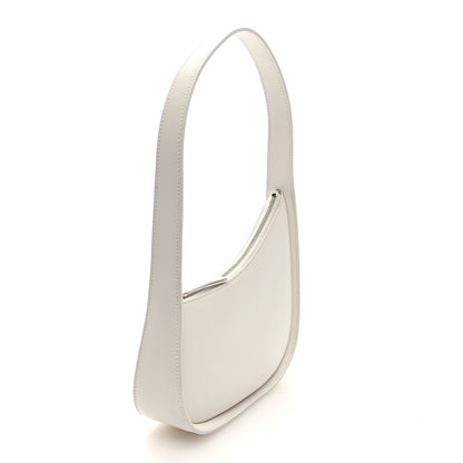 The Row Smooth Calfskin Half Moon Shoulder Bag New Ivory 3 of 9