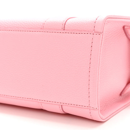 Marc Jacobs MARC JACOBS Grained Calfskin Small The Tote Bag Ribbon Pink 10 of 11