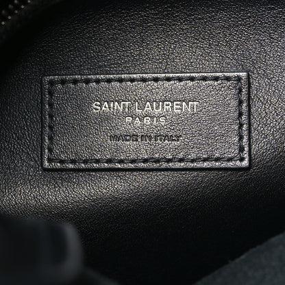 Saint Laurent Supple Calfskin Large Le 5 A 7 Soft Hobo Black 6 of 9