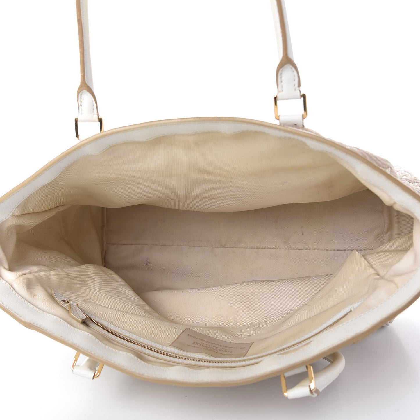 Monogram Sabbia Cabas GM White