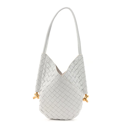 Bottega Veneta Nappa Intrecciato Small Solstice Hobo White 1 of 13