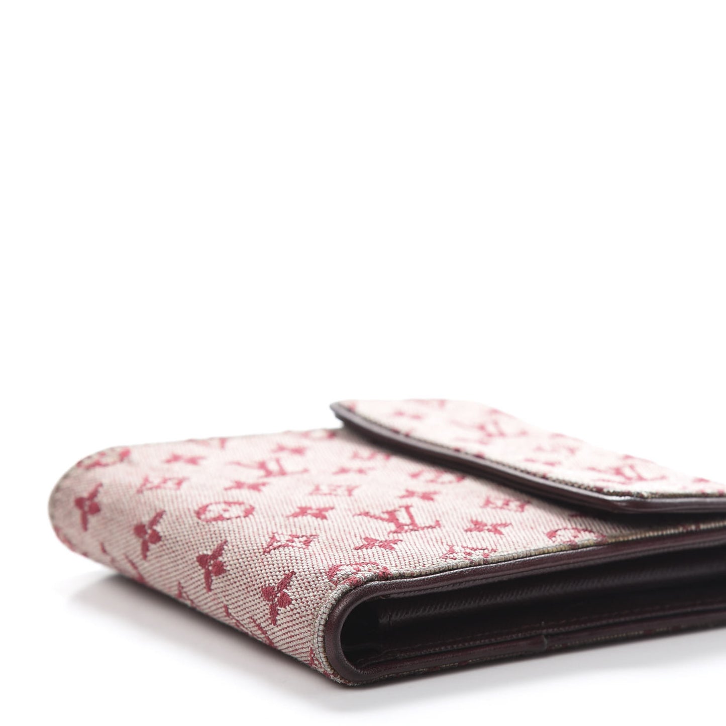 Mini Monogram Compact Wallet Cherry
