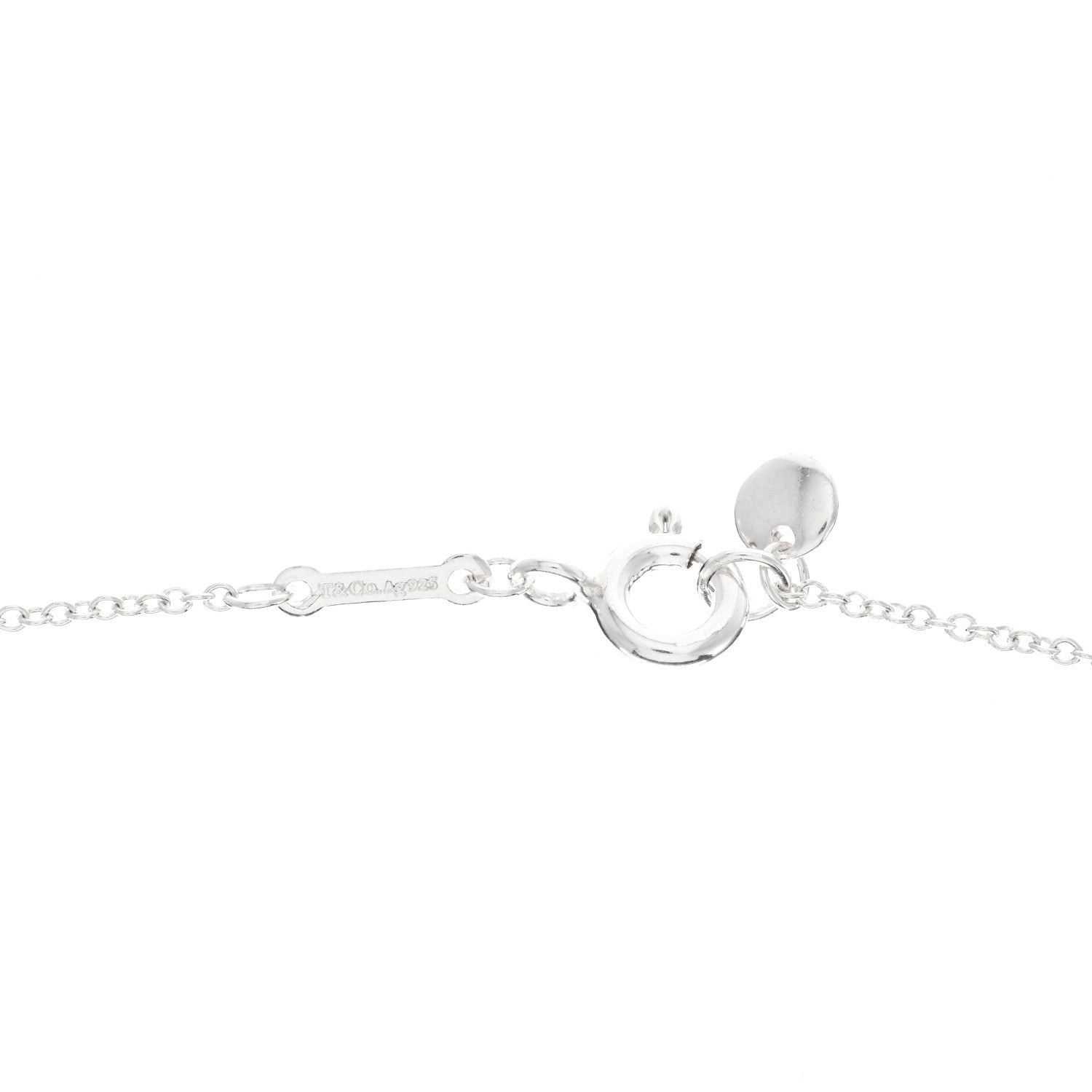 Tiffany Sterling Silver Paloma's Graffiti Arrow Pendant Necklace 4 of 5
