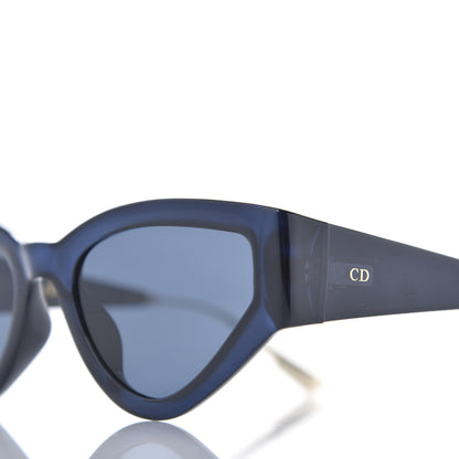 Christian Dior Cat Style Dior 1 Sunglasses Blue 5 of 7