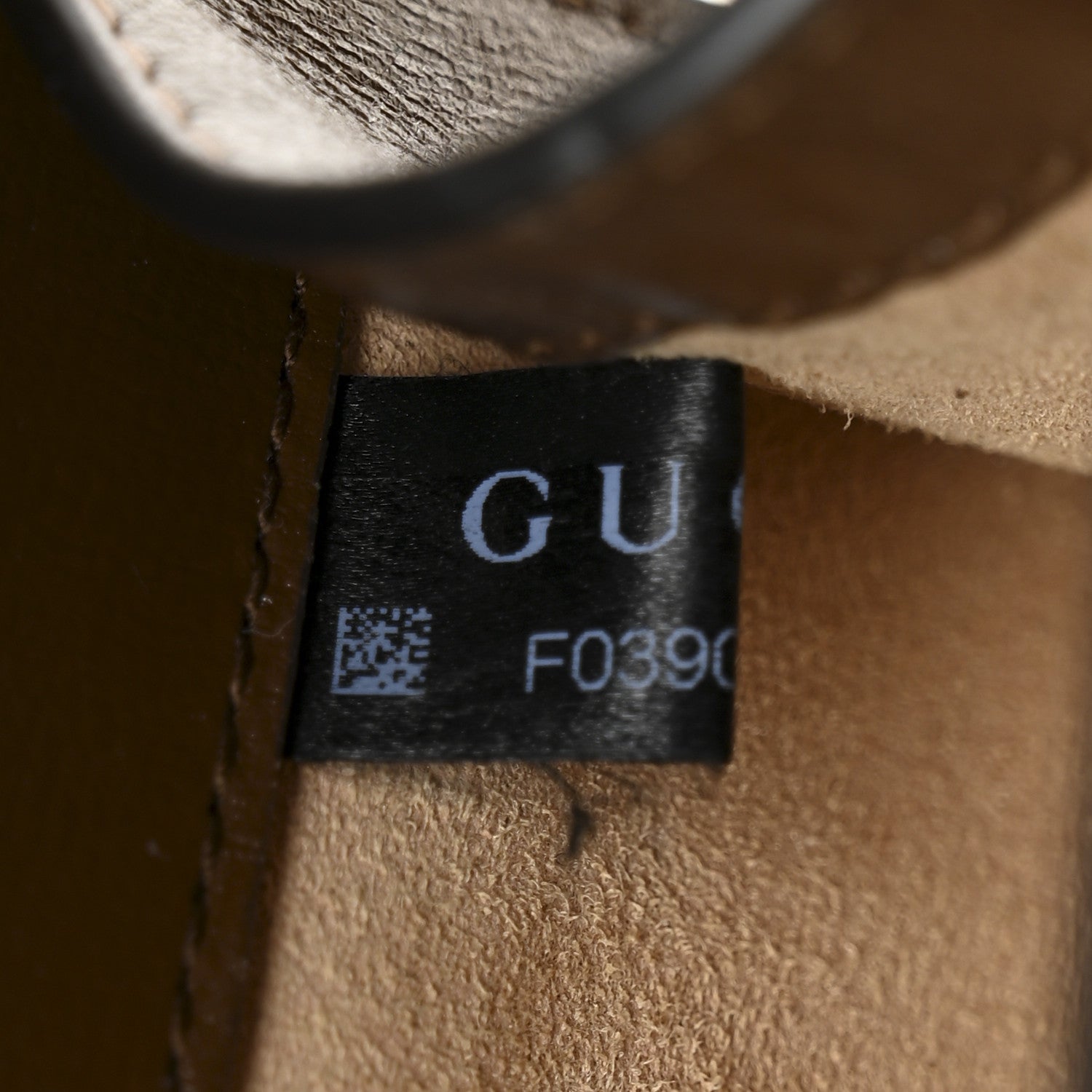 Gucci GG Supreme Monogram Azalea Calfskin Web Mini Horsebit 1955 Chain Shoulder Bag Beige Ebony Brown Sugar 7 of 10