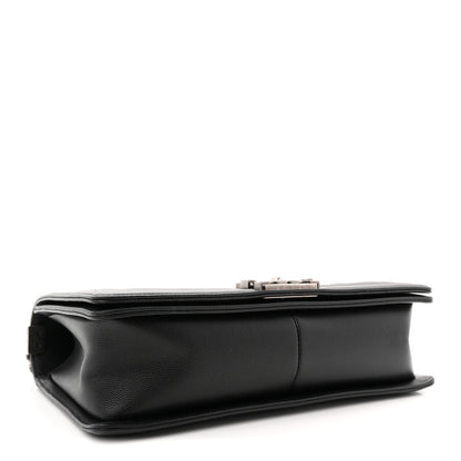 Chanel Caviar Quilted New Medium Boy Flap Black 4 of 10
