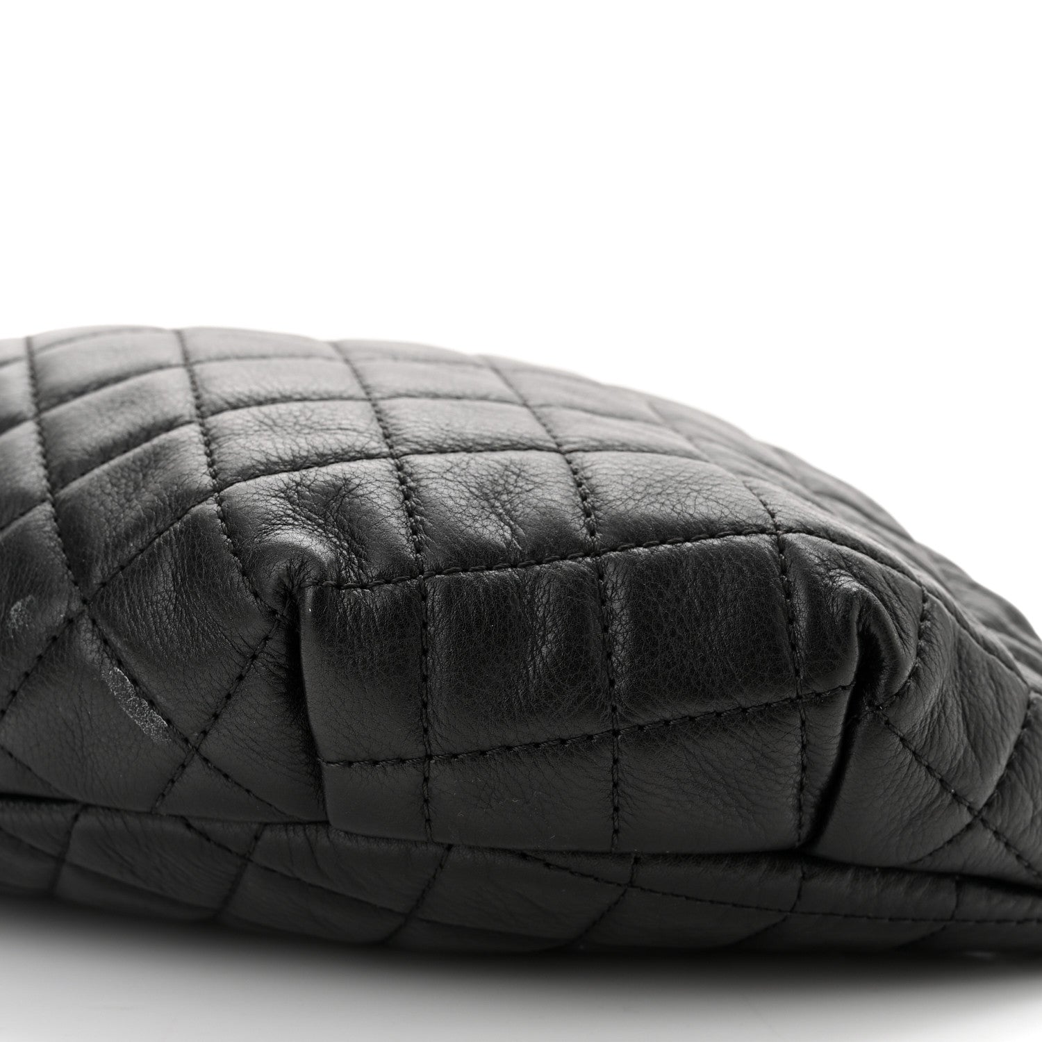 Chanel Calfskin Quilted Banane Waist Bag Fanny Pack Black 10 of 11