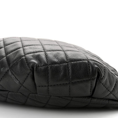Chanel Calfskin Quilted Banane Waist Bag Fanny Pack Black 10 of 11