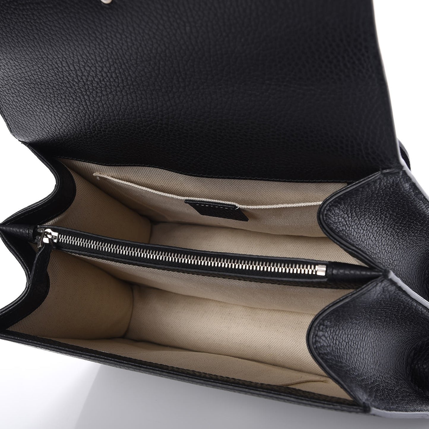 Dollar Calfskin Crystal Web Medium Dionysus Bamboo Top Handle Bag Black Black Diamond