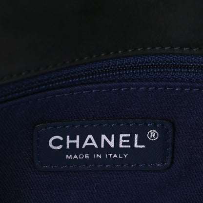 Chanel Iridescent Calfskin Small New Bubble Quilt Flap Black 5 of 9