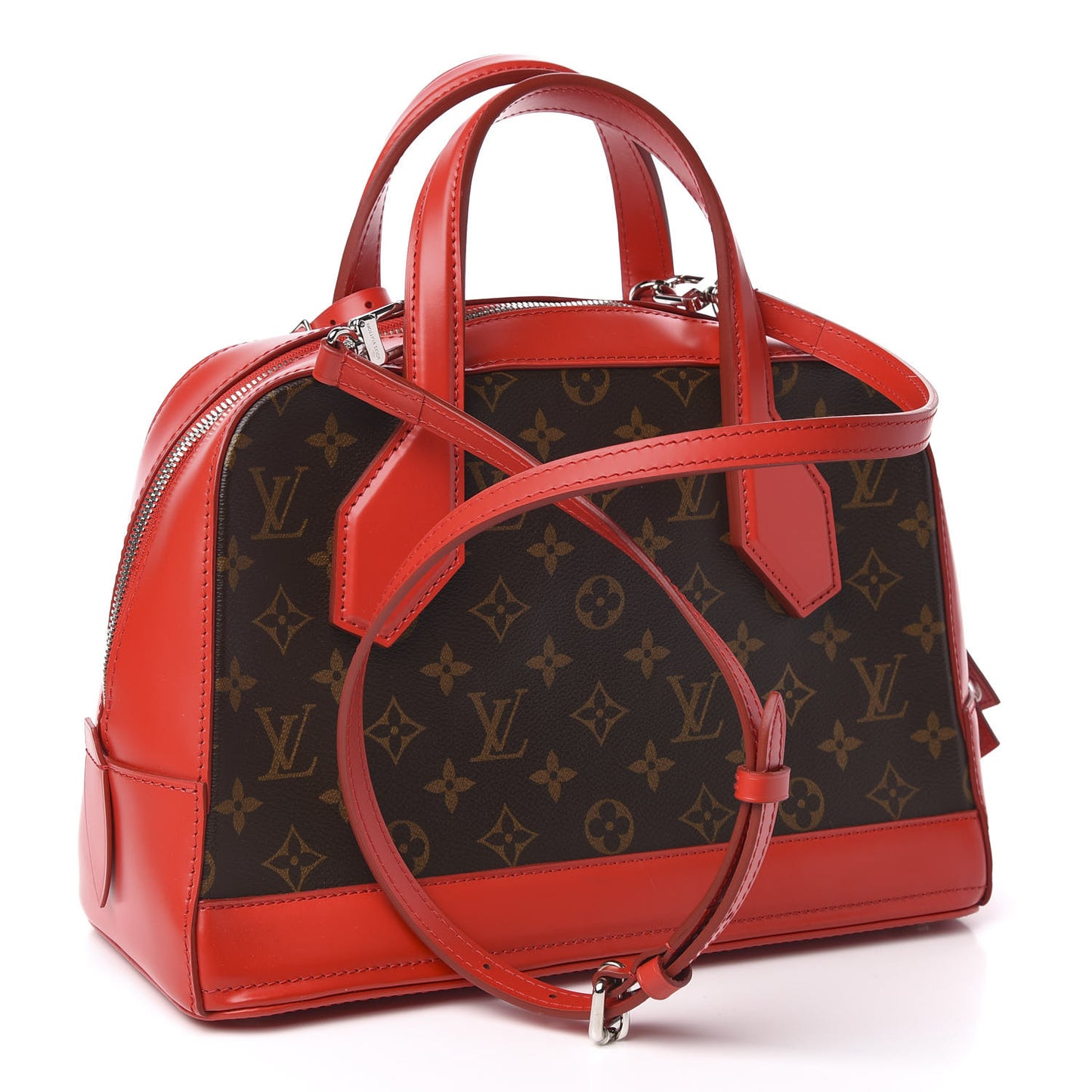 Monogram Dora PM Coquelicot