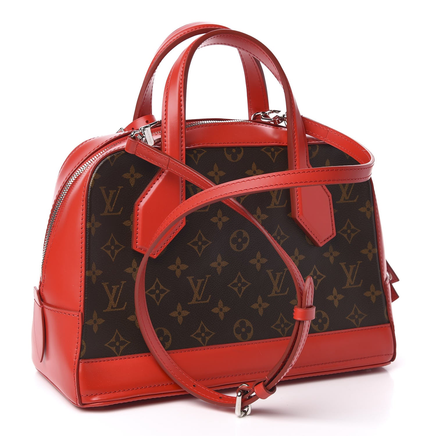 Louis Vuitton Monogram Dora PM Coquelicot 3 of 9