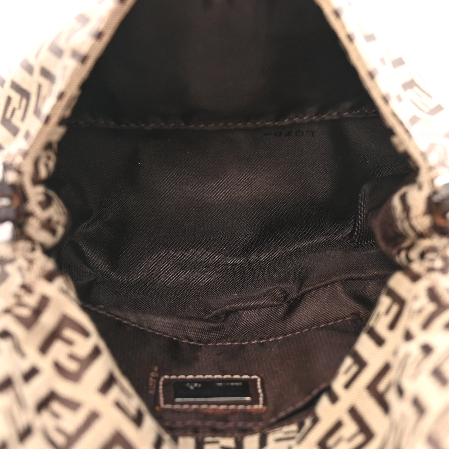 Fendi Zucchino Mini Mama Baguette Tobacco 4 of 11