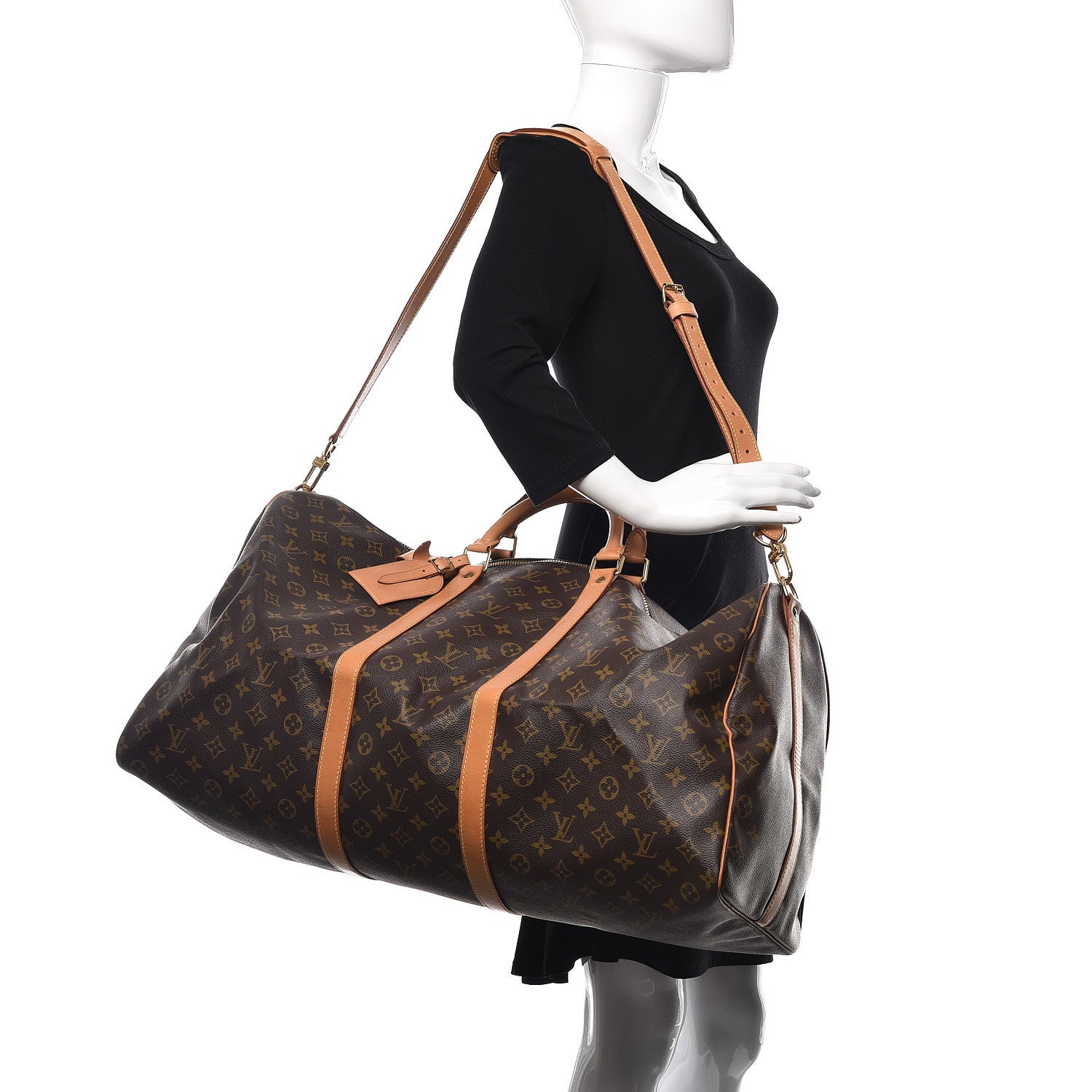 Louis Vuitton Monogram Keepall Bandouliere 60 2 of 12
