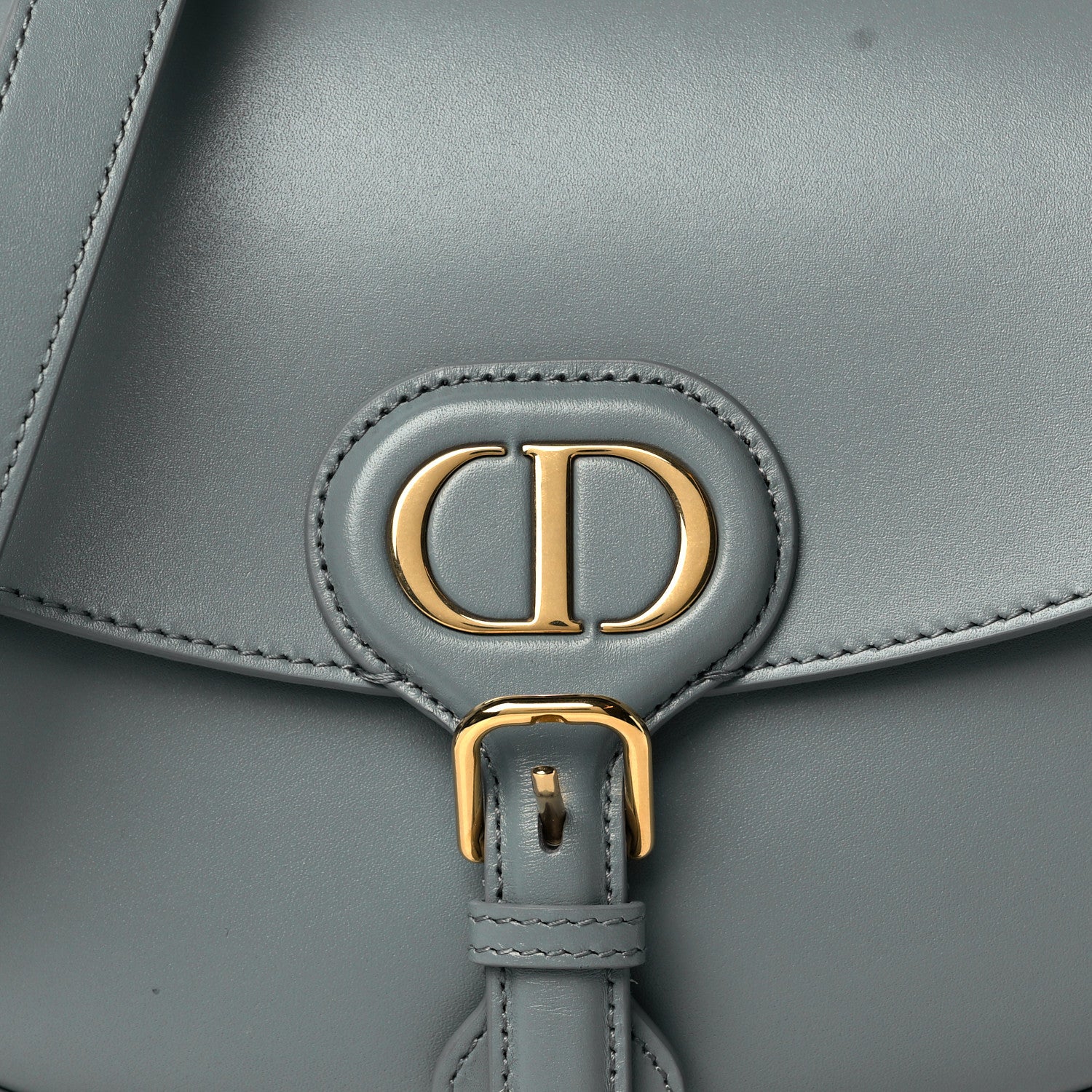 Christian Dior Box Calfskin Medium Bobby Flap Gray 7 of 9