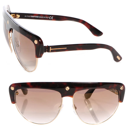 Tom Ford Liane Sunglasses Dark Havana 1 of 7