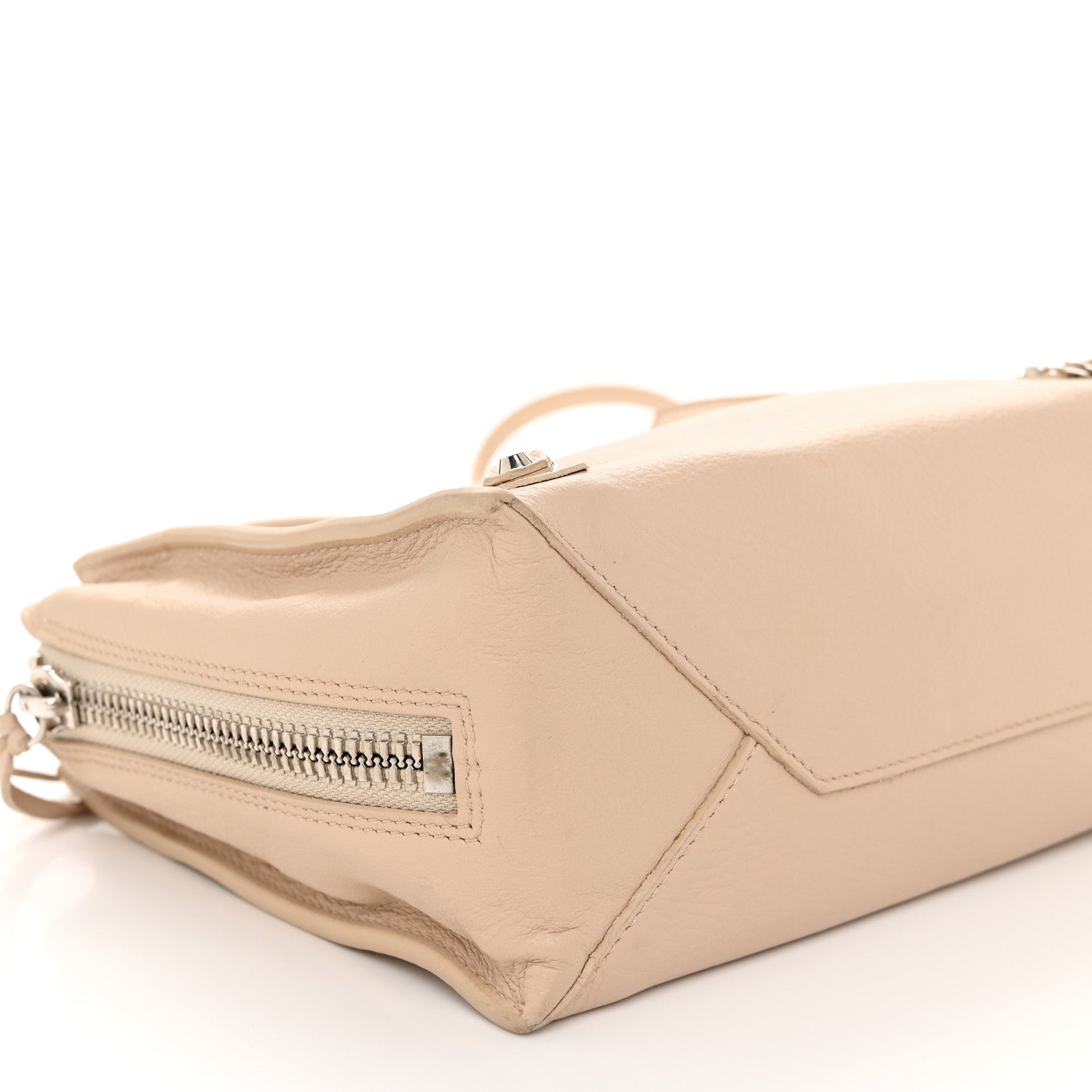 Balenciaga Calfskin Papier Mini A4 Zip Around Tote Light Beige 11 of 13