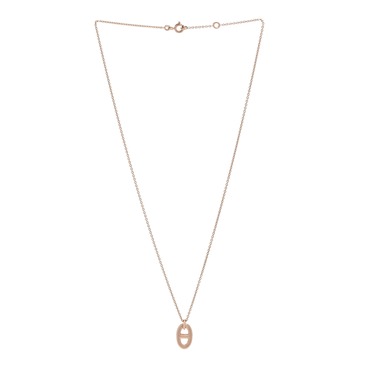 Hermes 18K Rose Gold PM Farandole Pendant Necklace 3 of 6
