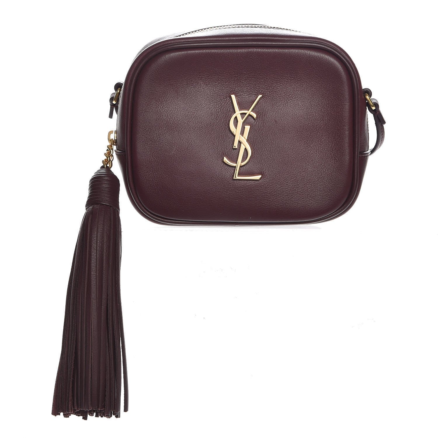 Saint Laurent Nappa Monogram Blogger Bag Amaranto 1 of 7