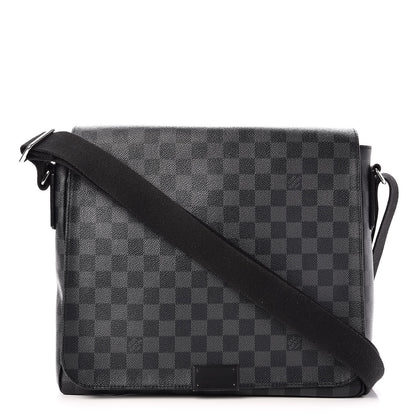 Louis Vuitton Damier Graphite District MM 1 of 8