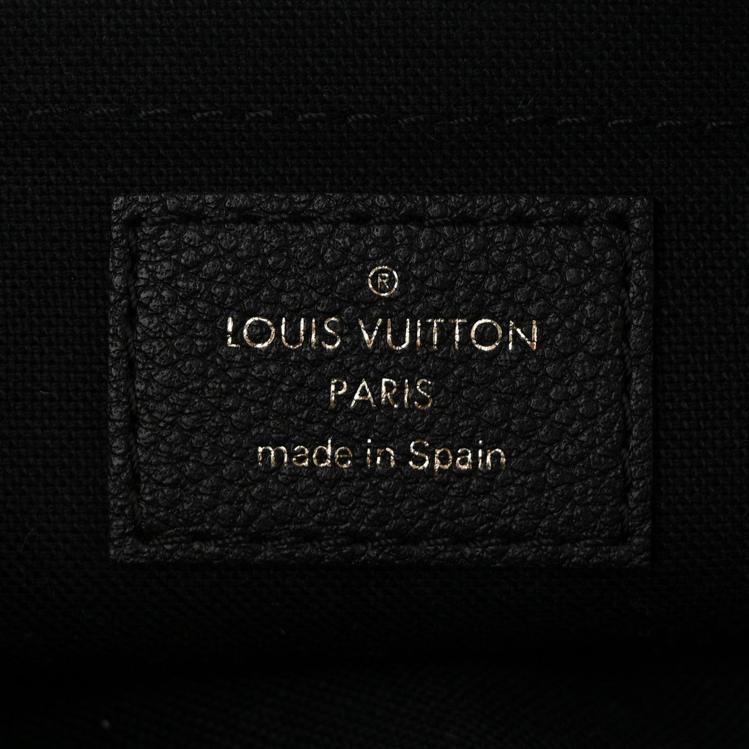 Louis Vuitton Monogram Pallas Clutch Black 6 of 10