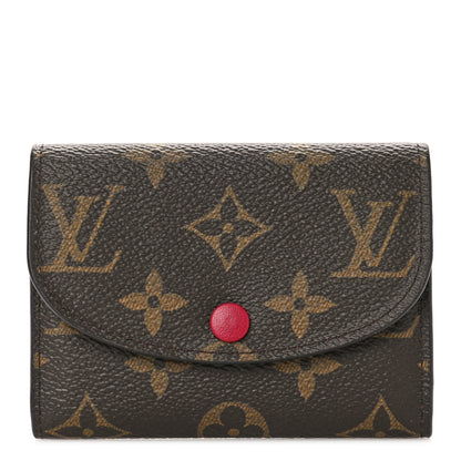 Louis Vuitton Monogram Rosalie Coin Purse Fuchsia 1 of 8