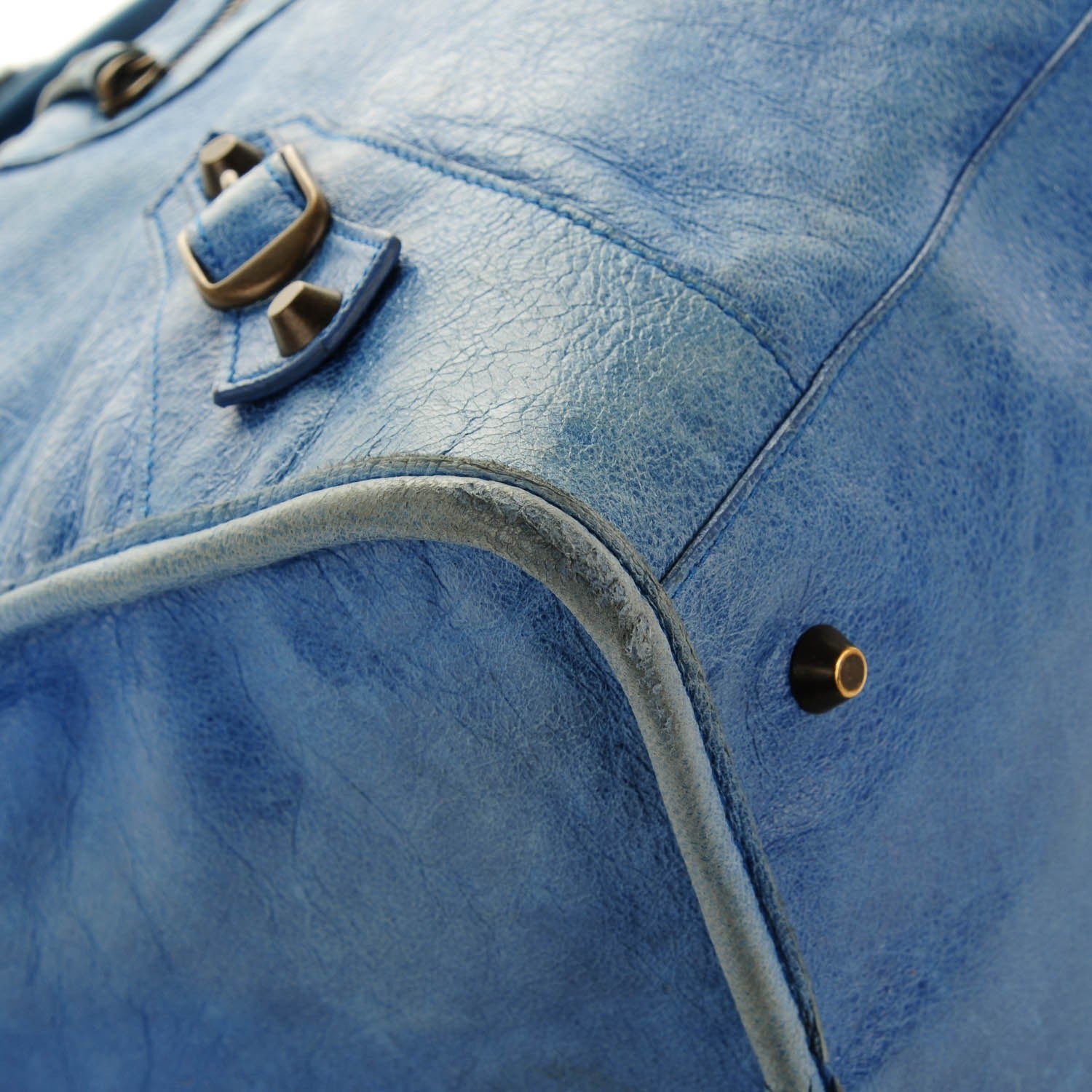 Balenciaga Chevre Classic Hardware Work French Bleu 5 of 11