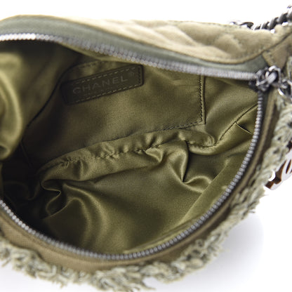 Chanel Canvas Lambskin Quilted Coco Cuba Charms Waist Bag Khaki 4 of 10