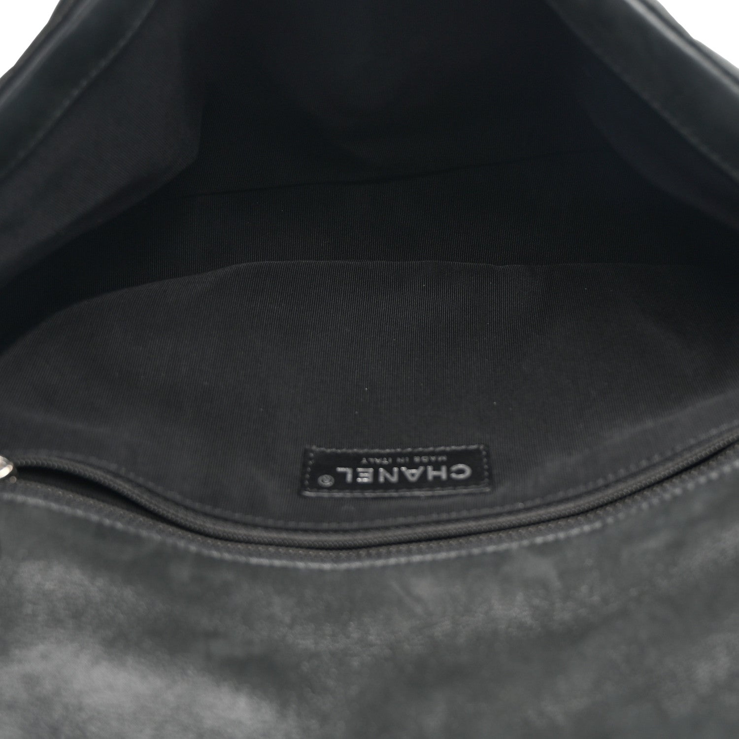Chanel Iridescent Calfskin Quilted East West Flap Black 5 of 11