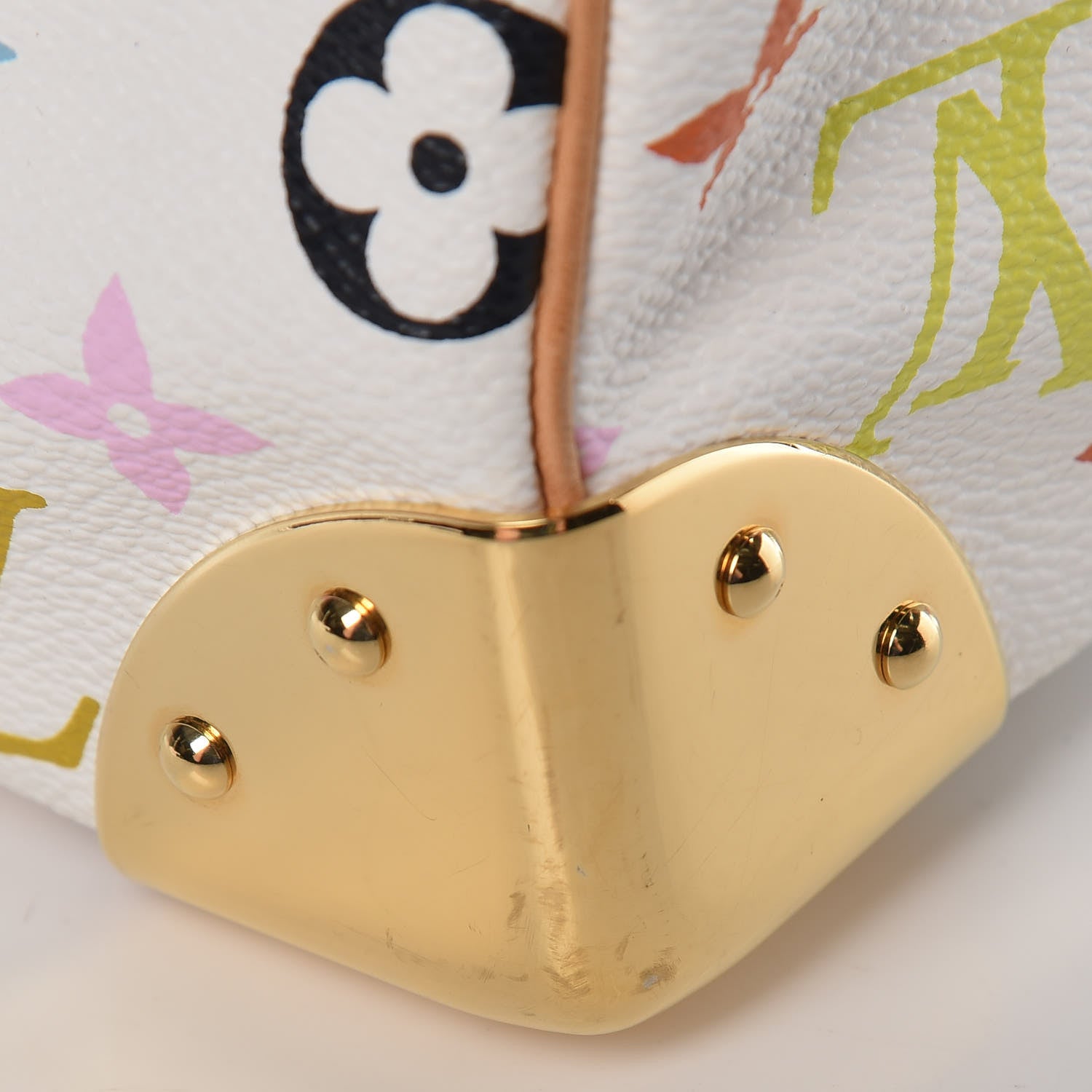 Louis Vuitton Monogram Multicolor Speedy 30 White 8 of 10