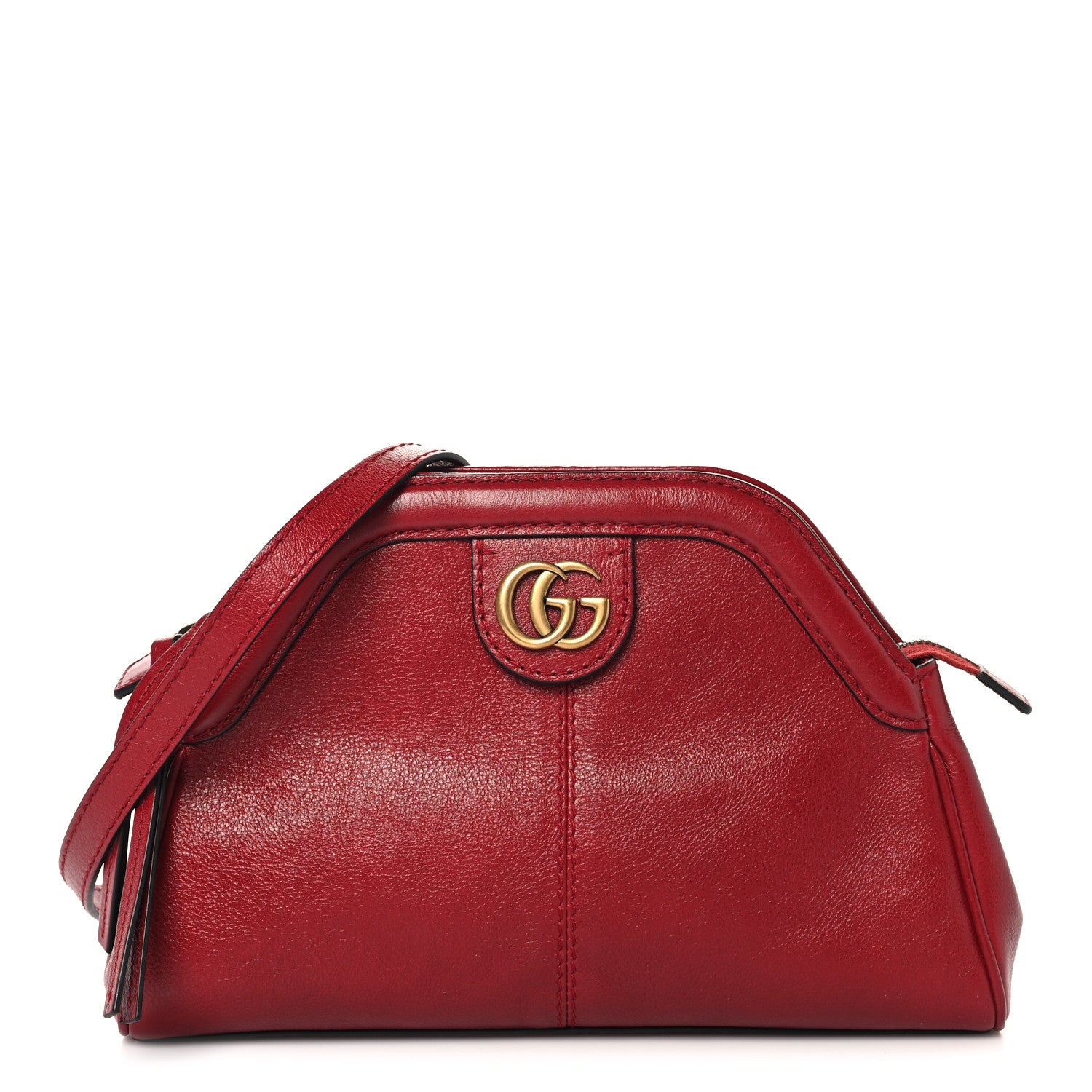 Gucci Piuma Lux Calfskin Small Re(Belle) Crossbody Bag Romantic Cerise 1 of 11