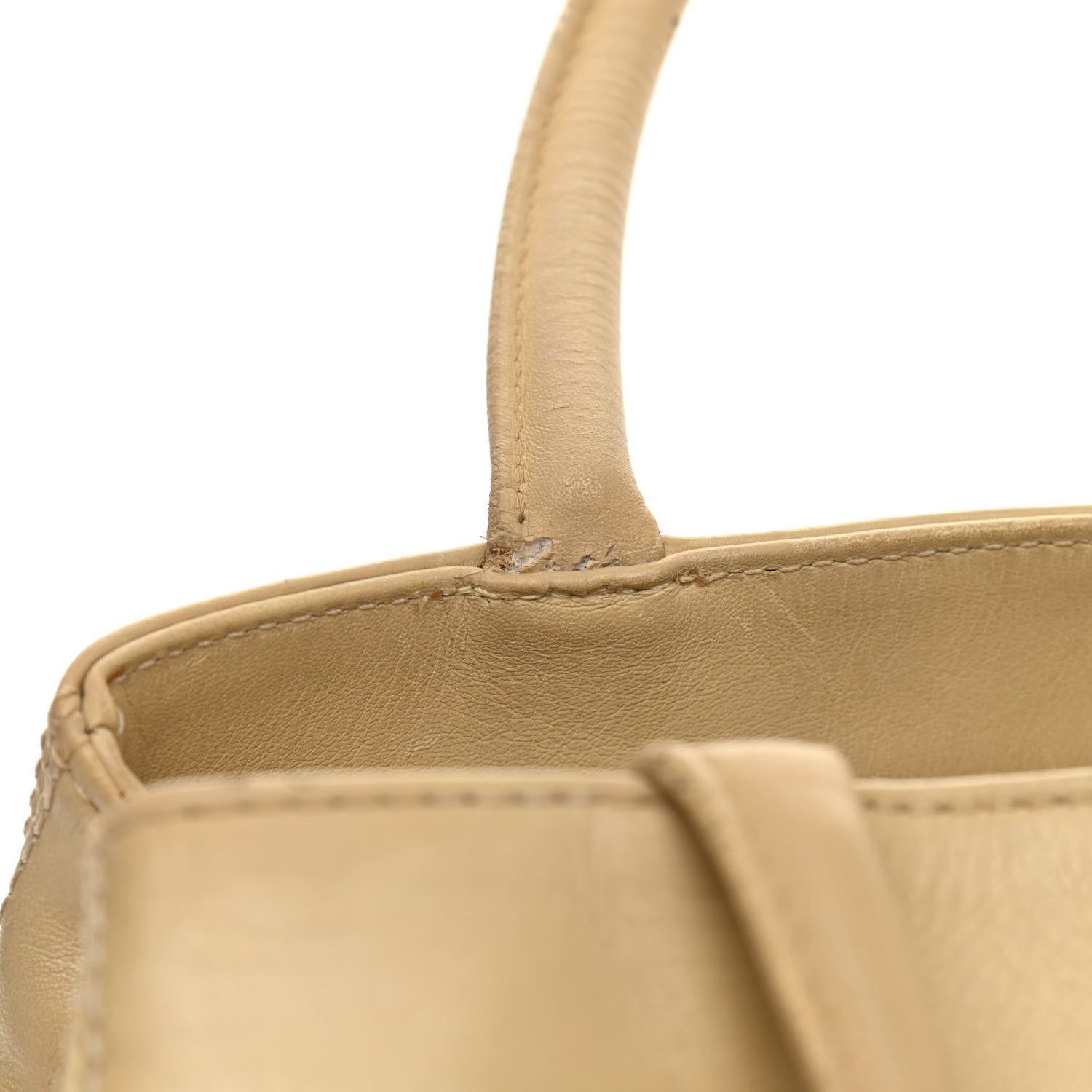 Chanel Lambskin Quilted CC Tote Beige 18 of 24