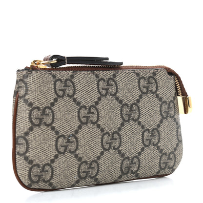 Gucci GG Supreme Monogram Key Case Brown 3 of 9