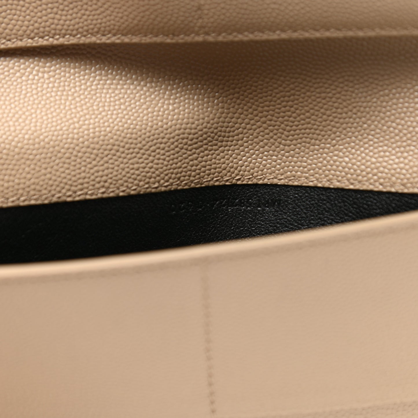 Grain De Poudre Monogram Uptown Wallet Dark Beige