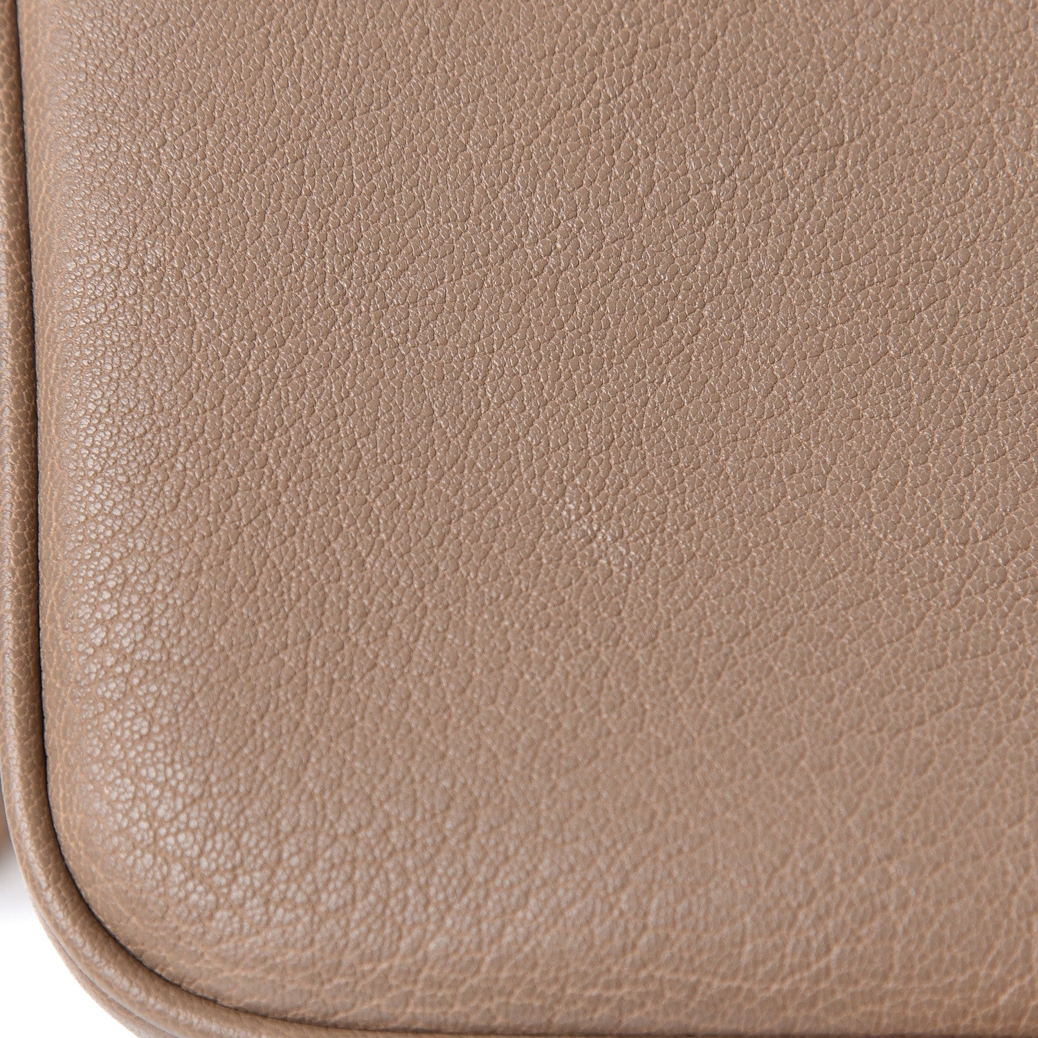 Saint Laurent Lambskin Monogram Small Lou Camera Bag Dark Beige 10 of 11