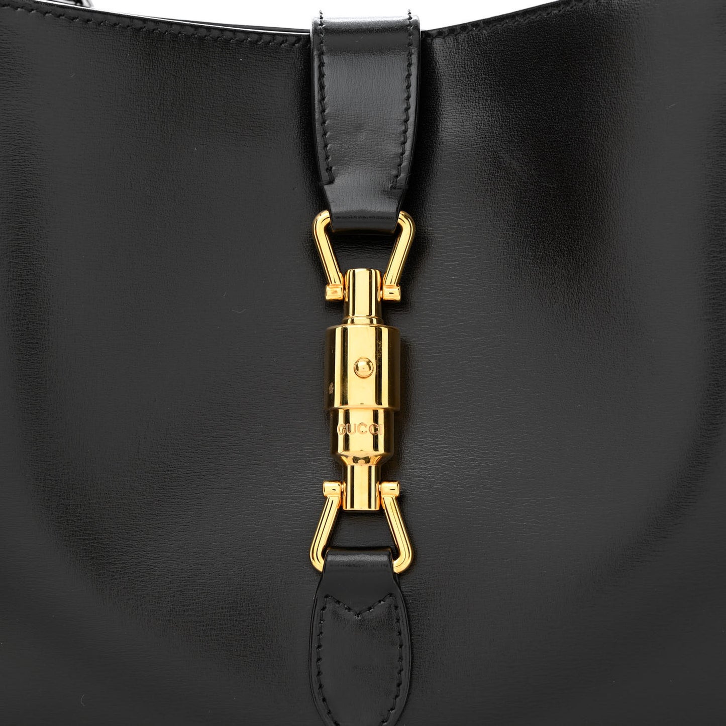 Boarded Dyana Lux Calfskin Medium Jackie 1961 Hobo Black