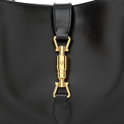 Gucci Boarded Dyana Lux Calfskin Medium Jackie 1961 Hobo Black 8 of 14