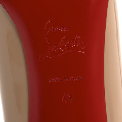 Christian Louboutin Patent Vinodo 85 Pumps 41 Nude 8 of 11