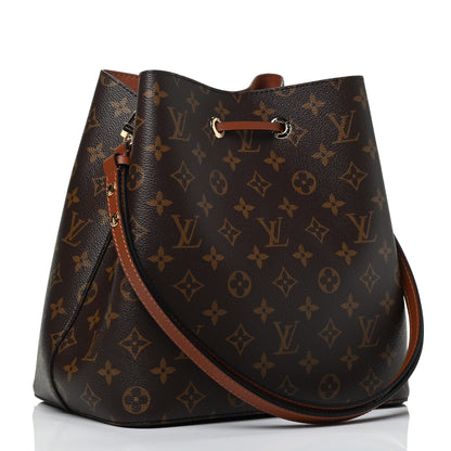Louis Vuitton Monogram Neonoe MM Caramel 3 of 8
