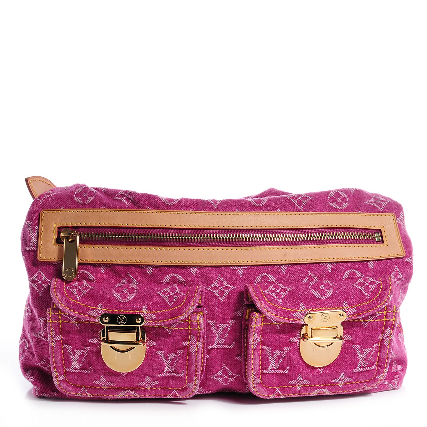 Denim Baggy PM Fuchsia