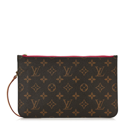 Louis Vuitton Monogram Neverfull MM GM Pochette Pivoine 1 of 8