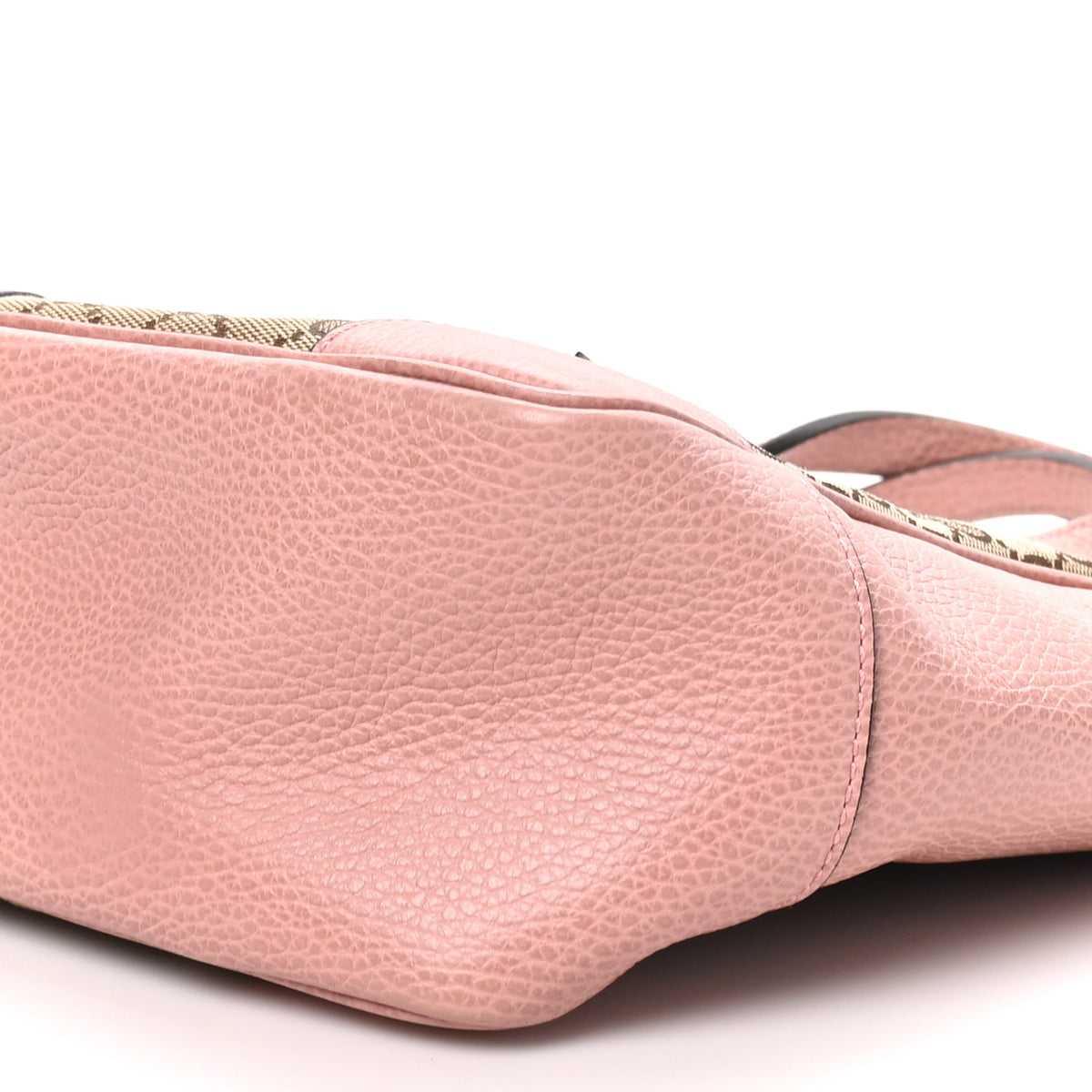 Monogram Small Bree Tote Beige Soft Pink