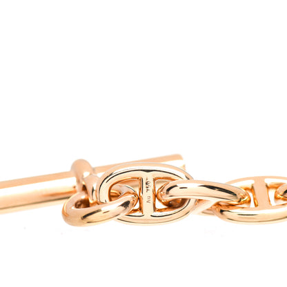 Hermes 18K Rose Gold MM Chaine d'Ancre Bracelet 5 of 6