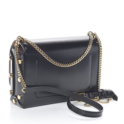 Jimmy Choo Smooth Calfskin Lockett Petite Shoulder Bag Black 3 of 9
