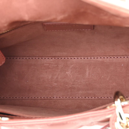 Christian Dior Lambskin Cannage Small My ABCDior Lady Dior Rust 5 of 10