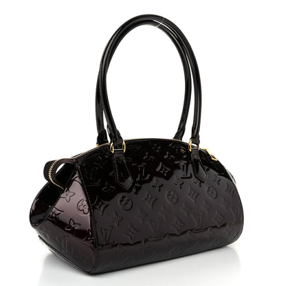 Louis Vuitton Vernis Sherwood PM Amarante 3 of 10