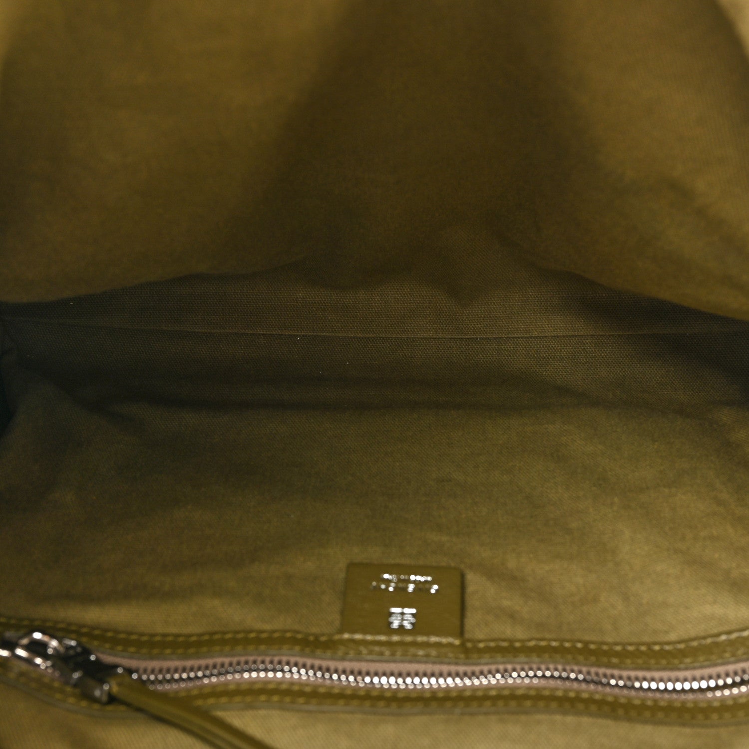 Givenchy Tumbled Calfskin Medium Voyou Bag Dark Green 5 of 13