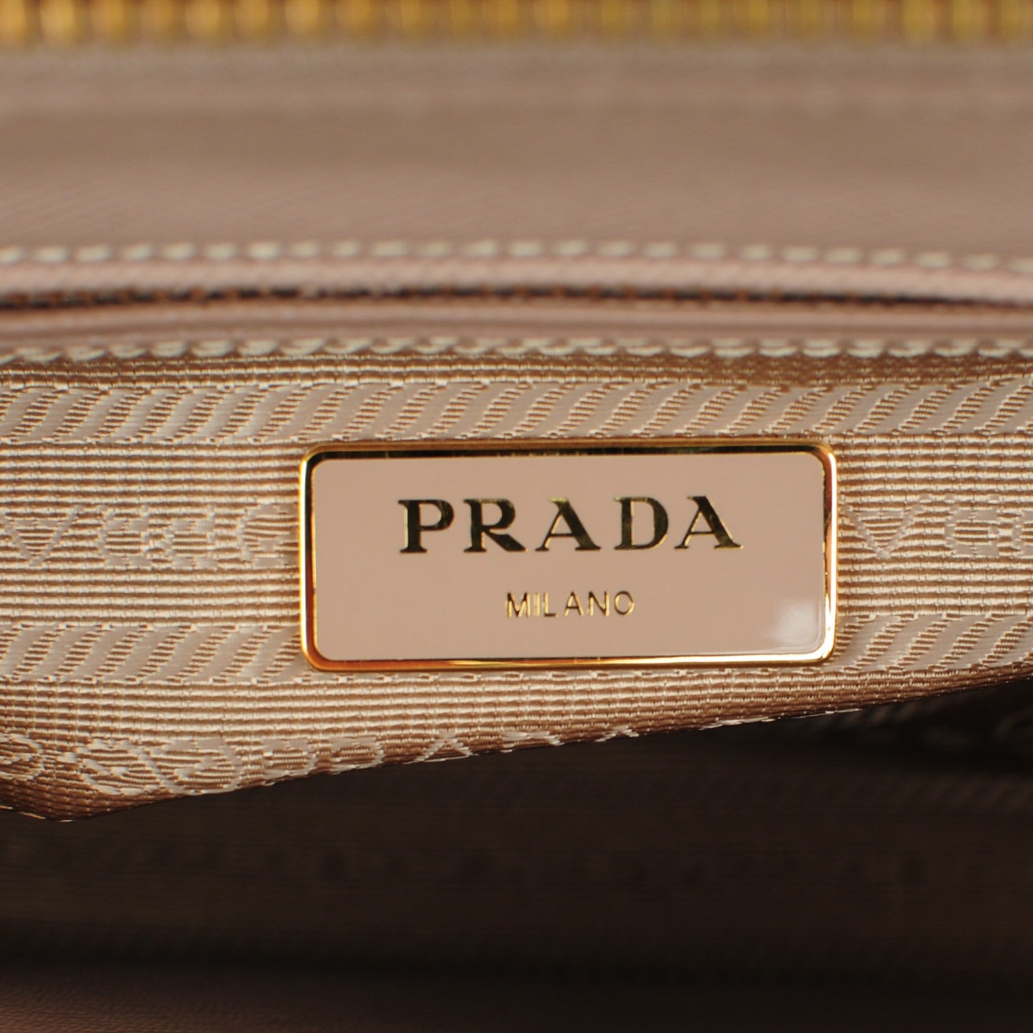Prada Saffiano Mini Galleria Double Zip Tote Cammeo 6 of 8
