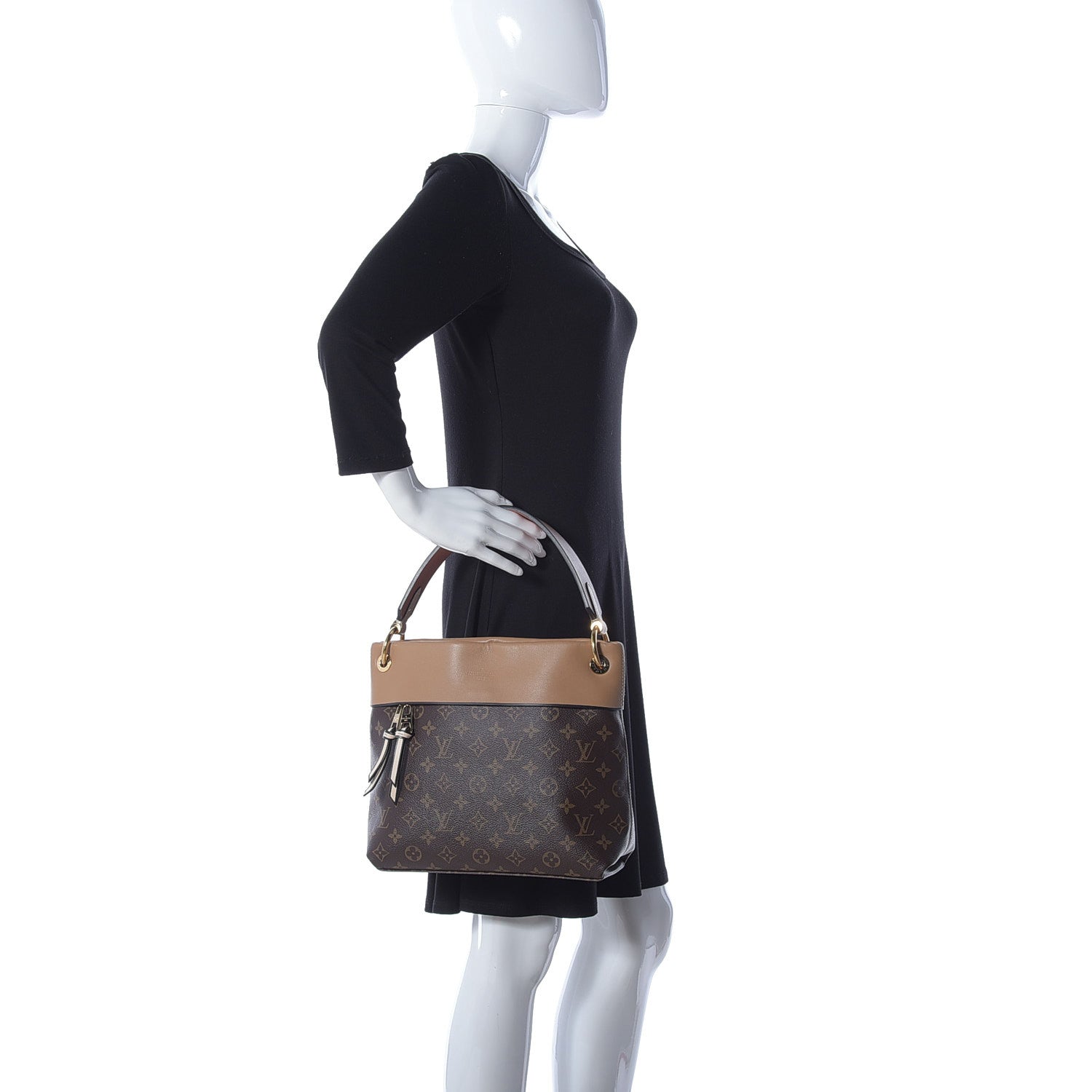 Louis Vuitton Monogram Tuileries Besace Sesame Peach Creme 3 of 11