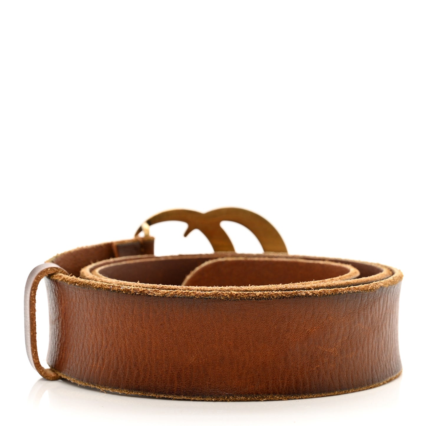 Faded Calfskin Double G 40mm Belt 95 38 Cuir